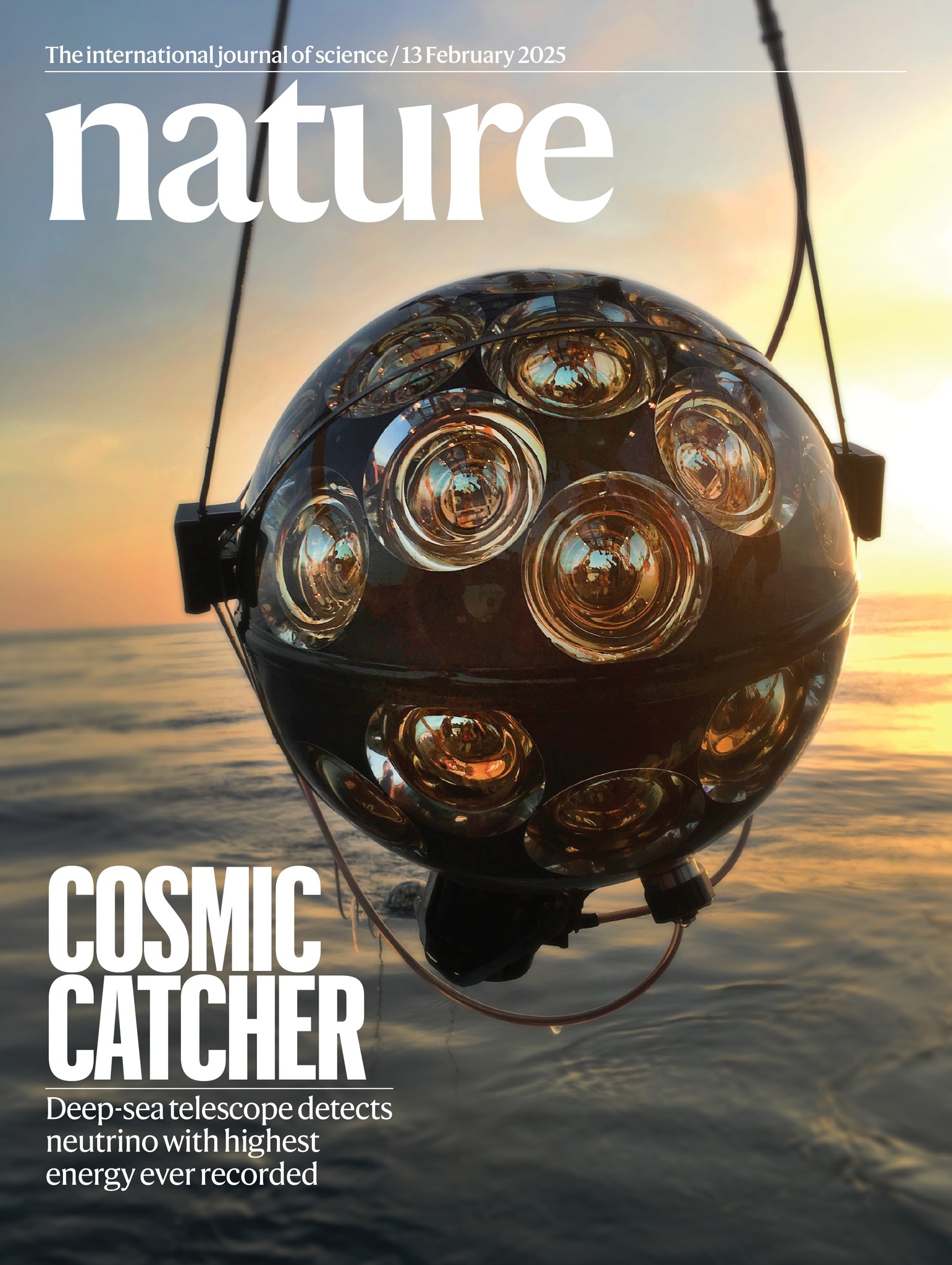 nature cover page km3net